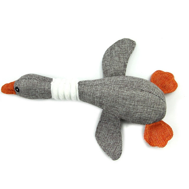 Fun Playful Dog Toy Cartoon Wild Goose