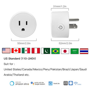 Mini Wifi Plug with Surge Protector