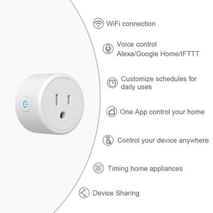 Mini Wifi Plug with Surge Protector