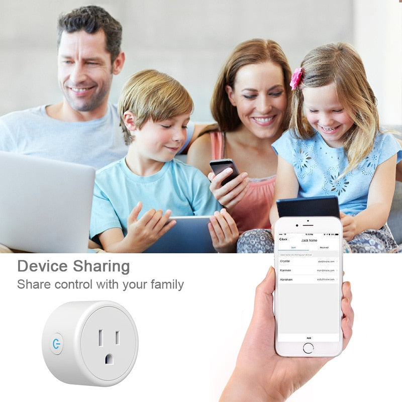 Mini Wifi Plug with Surge Protector